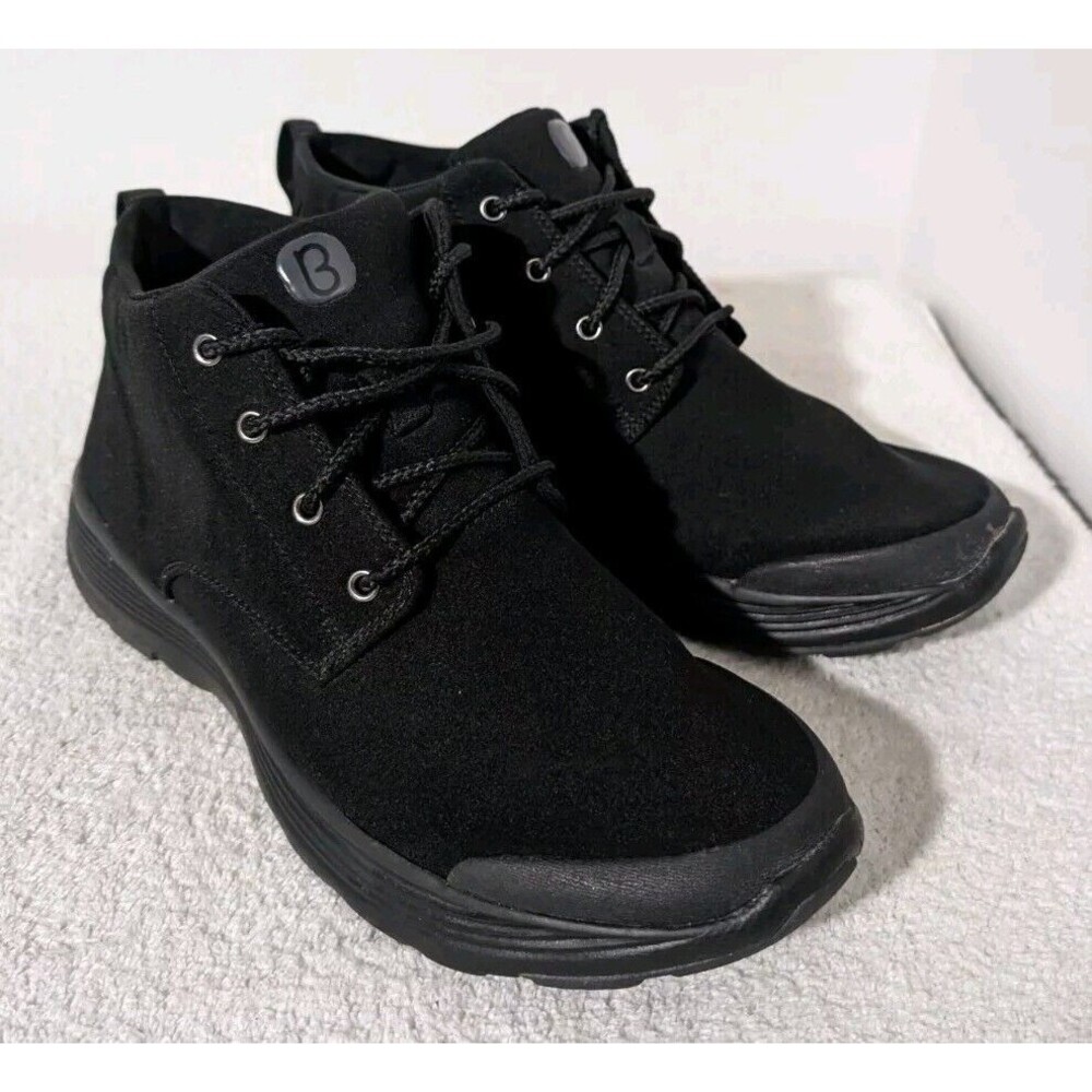Bzees Men's Ankle Boots Ignite Size 10.5 M All Black
